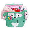 ZOOCCHINI - Toddler, Kids Everyday Square Backpack - Daycare, Nursery, Kindergarten, School Bag - Fiona the Fawn