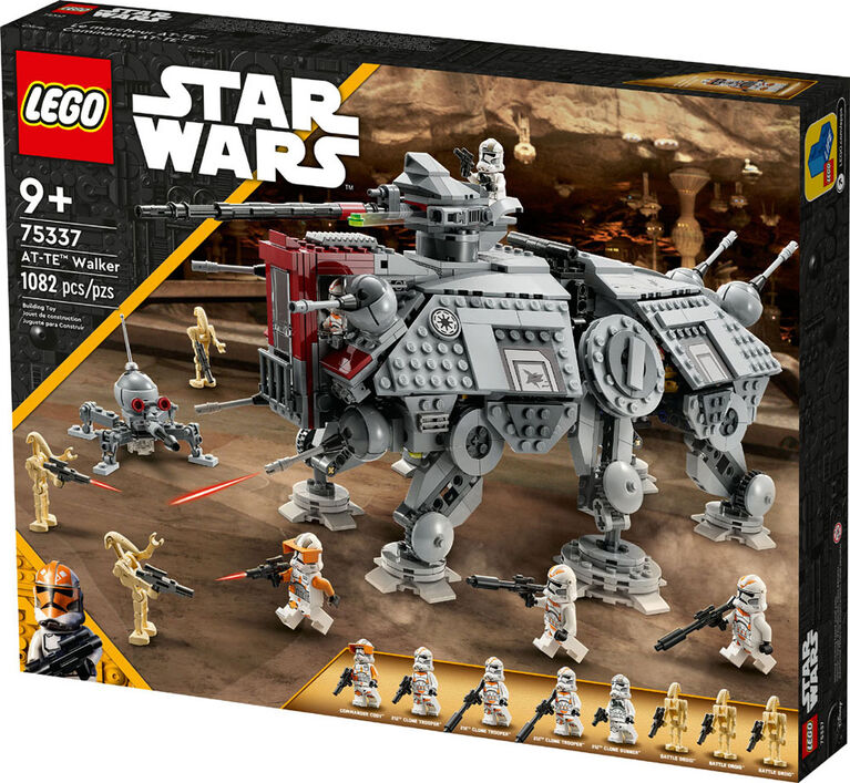 LEGO Star Wars AT-TE Walker 75337 Building Kit (1,082 Pieces