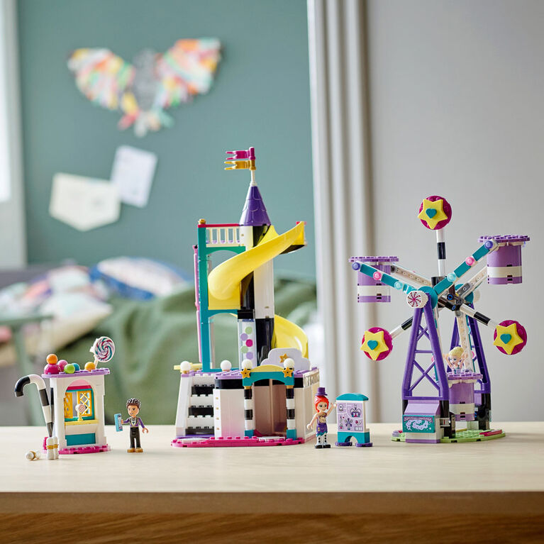 LEGO Friends La grande roue et la glissade magiques 41689 (545 pièces)