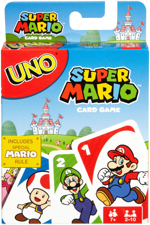 Jeu de cartes UNO Super Mario