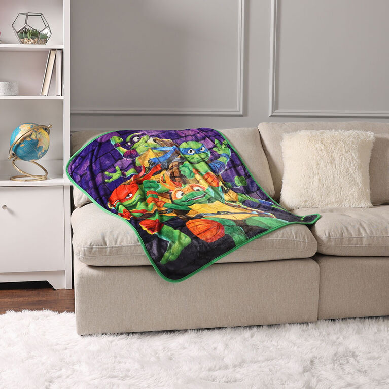 Teenage Mutant Ninja Turtles couverture 40 x 50 pouces