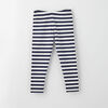 12-18m legging en coton biologique - rayures marine