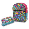 Out To Impress Colour Your Own Backpack And Pencil Case - English Edition - R Exclusive