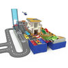 Driven, Pocket 2 in 1 Race Track (80pc), Collapsible Playset with Tracks and Toy Cars