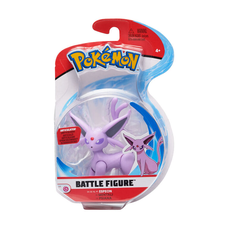 Emballage de figurines de combat Pokémon - Mentali (Espeon)