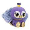 P.Lushes Designer Fashion Pets Priscilla Plume Peacock Premium Stuffed Animal, Purple/Gold, 6"