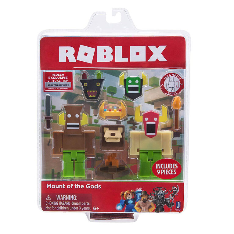 Roblox 2 Figure Pack Mount Of The Gods Toys R Us Canada - regalar robux videos 9tube tv