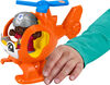 Fisher-Price Little People Helicopter Toy and Pilot Figure Set for Toddlers, 2 Pieces