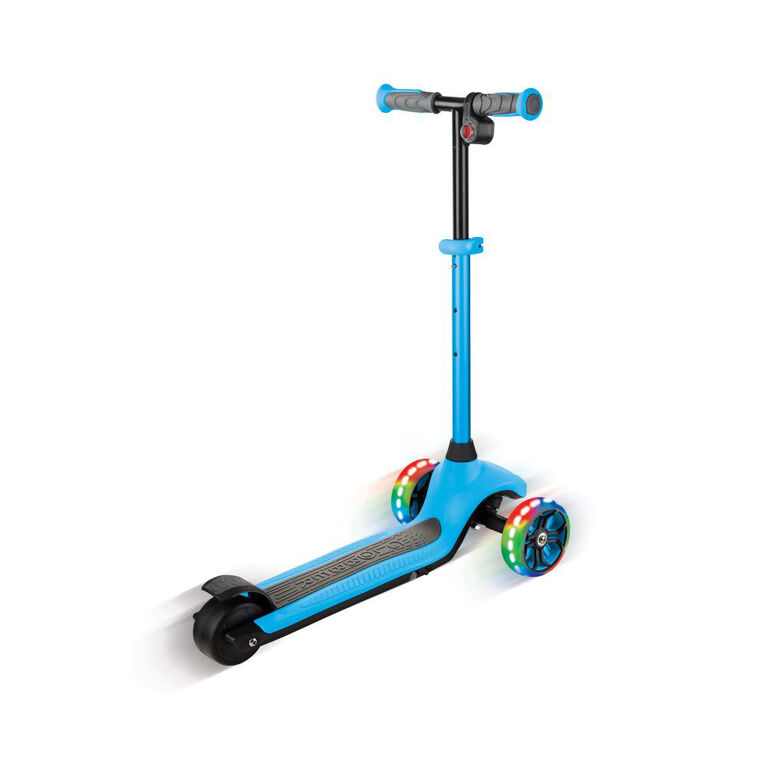Globber One K E4 Scooter électrique pour les enfants - Bleu Ciel