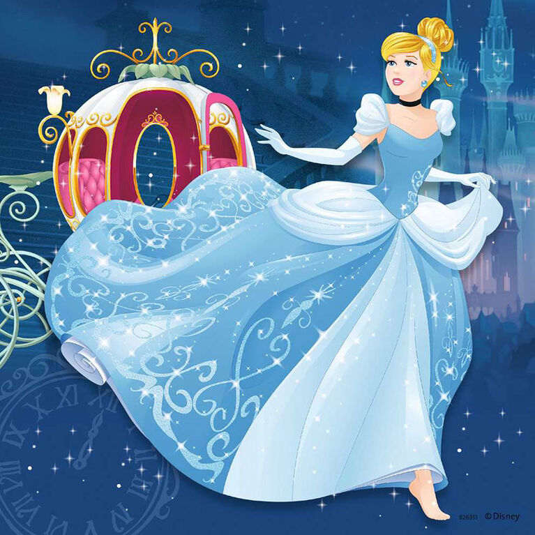 Ravensburger - Disney Princess - Aventure des princesses casse-têtes 3 x 49pc