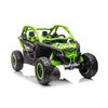 KIDSVIP Can-Am Maverick 2X24V Buggy UTV 4X4 pour enfants et tout-petits avec RC - Vert