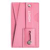 Portefeuille, ganse et béquille Monet pour téléphone - Rose