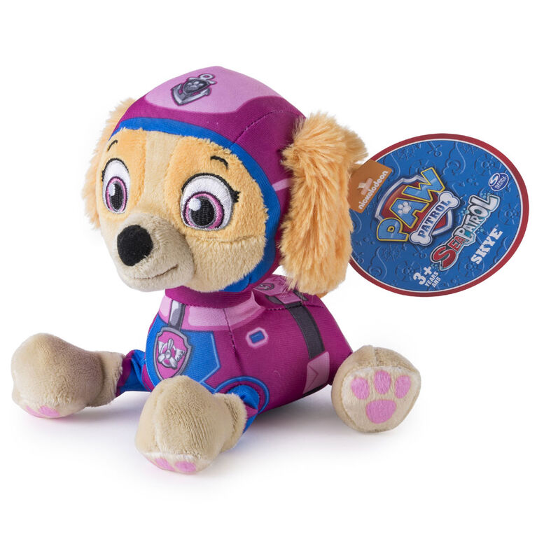 Paw Patrol - Peluche de 20 cm - Sea Patrol - Stella