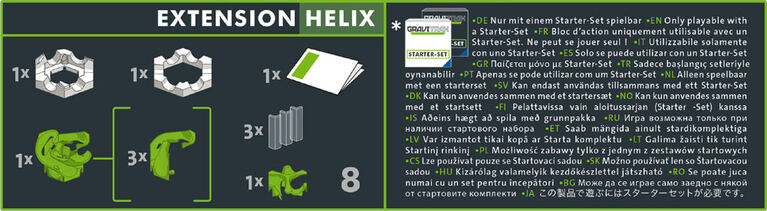 Ravensburger GraviTrax Pro Extension Helix