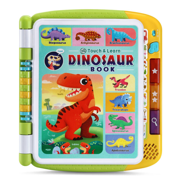LeapFrog Touch & Learn Dinosaur Book - English Edition