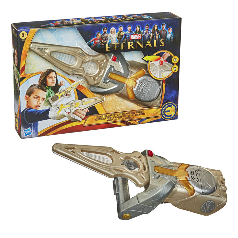 Marvel The Eternals Cosmic FX Gauntlet, Lights and Sounds, Inspired By The Eternals Movie