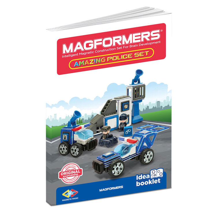 Magformers Amaz!ng Police 50 Piece Set - English Edition