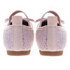 Toddler Pink Glitter Flat Size