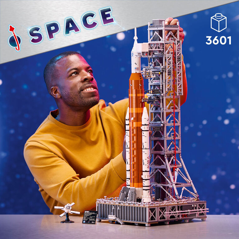 LEGO Icons NASA Artemis Space Launch System, Buildable Space Gift for Adults, DIY Project for Adults, 10341