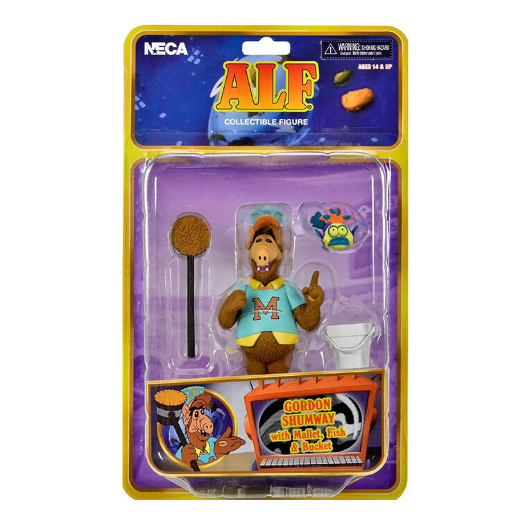 ALF - 6" Scale Action Figure - Toony Classics Alf Baseball Figure - English Edition - R Exclusive