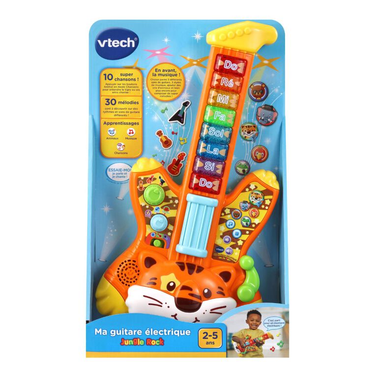 VTech Zoo Jamz Tiger Rock Guitar - French Edition