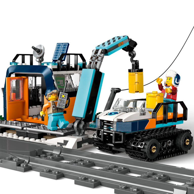 LEGO City Explorers' Arctic Polar Express Train Set - Building Kits Toy, Ages 7+  - 60470