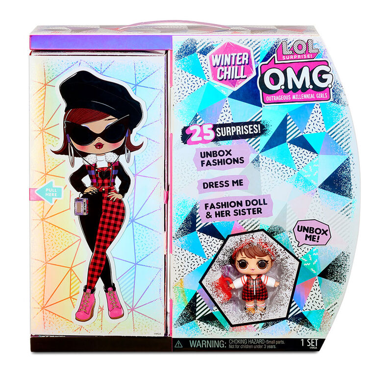 lol omg dolls winter chill