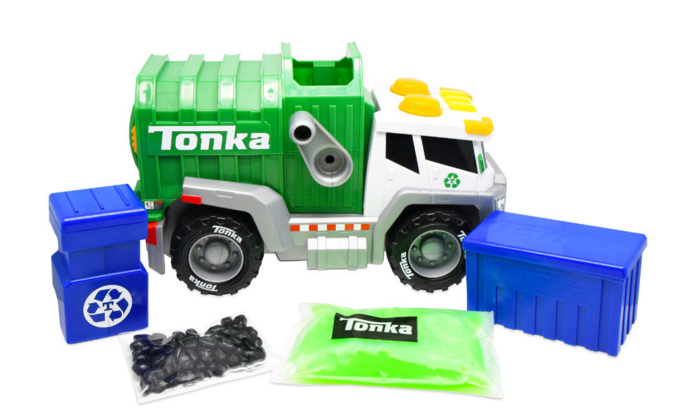 Tonka recycling truck green store