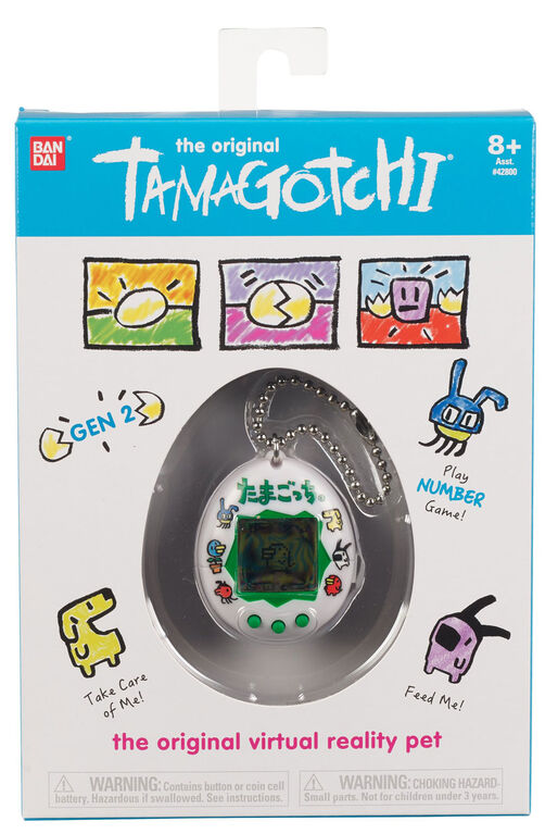 Tamagotchi original - Blanc avec logo japonais