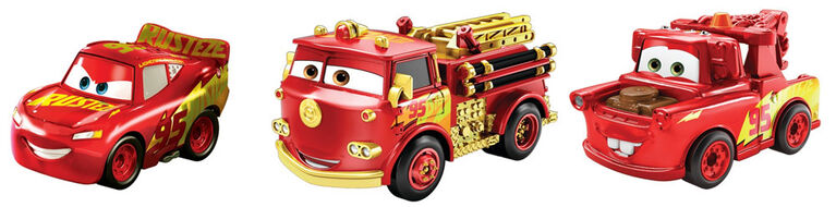 Disney/Pixar Cars Mini Racers Rust-eze Wraps Series 3-Pack