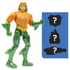 DC Comics, Figurine articul&eacute;e AQUAMAN de 10 cm avec 3 accessoires myst&egrave;re, Adventure 2