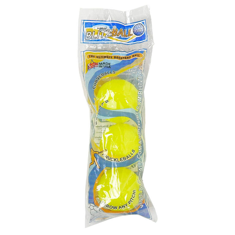 Blitzball 3 Balls Poly Bag