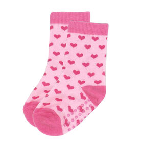 Small Wonder - Chaussette pour tout-petit, coeur rose 2T-4T