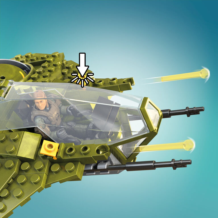 Mega Construx Halo Infinite UNSC Wasp Onslaught Vehicle