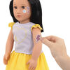 Our Generation, Aisha "Ready To Glow", 18-inch Deco Doll with Glow-in-the-Dark Tattoos