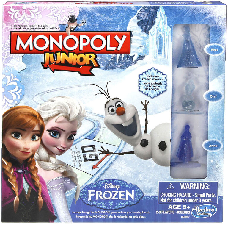 Jeu Monopoly Junior - Édition Reine des neiges