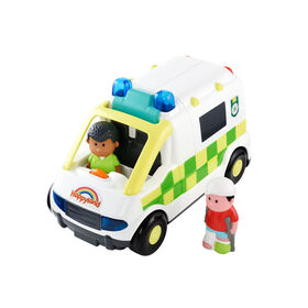 Early Learning Centre Happyland Lights and Sounds Ambulance - English Edition - R Exclusive