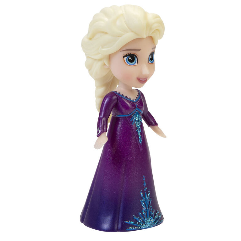 Disney Princess Mini Elsa Purple Nightgown Mini Doll