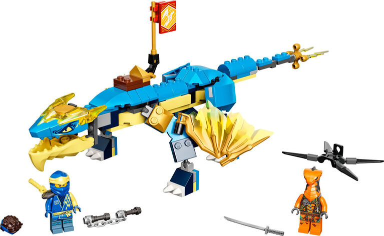 LEGO NINJAGO Jay's Thunder Dragon EVO 71760 Building Kit (140 Pieces)