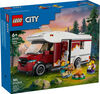 LEGO City L'autocaravane d'aventure de vacances, ensemble de véhicule pour les enfants de 6 ans et plus 60454