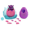 Hatchimals CollEGGtibles, Pack de 2 Famille royale avec un trône et 2 accessoires
