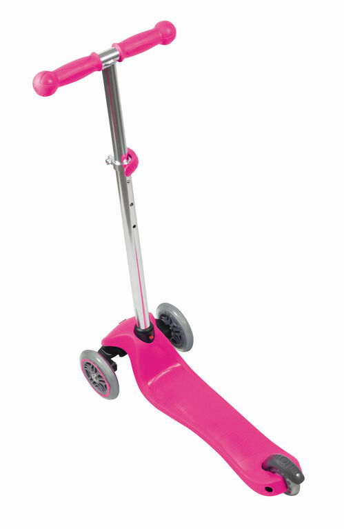 Globber Primo Lights Scooter - Neon Pink