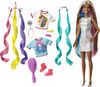 Poupée Barbie Cheveux fantaisie avec looks de sirène et licorne