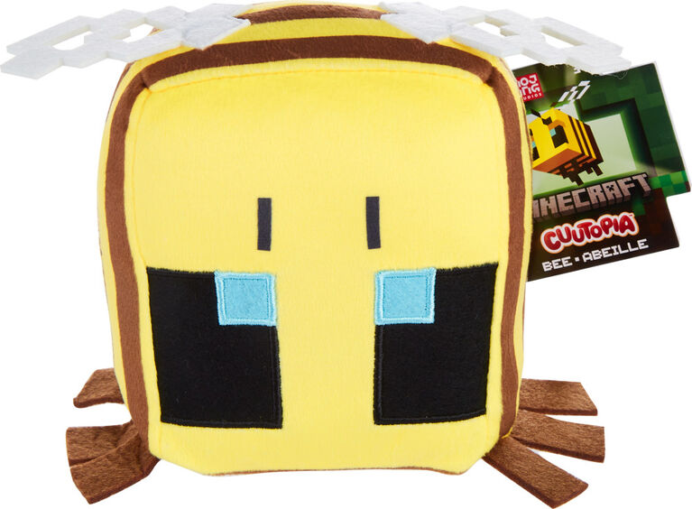 Minecraft Cuutopia Bee Plush, Small Character Pillow Doll