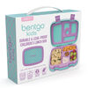 Bentgo Kids Prints - Boîte à lunch pour enfants de style bento à 5 compartiments - Écailles de sirène