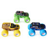 Monster Jam, 3-Pack of 1:64 Scale Die-Cast Vehicles (Styles May Vary)