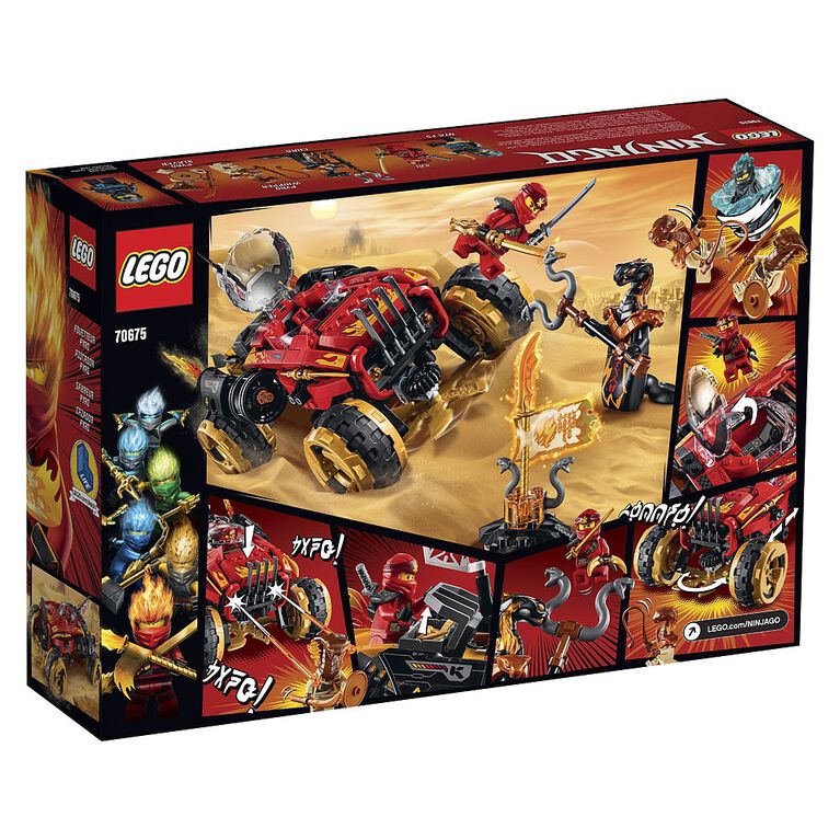 LEGO Ninjago Le 4x4 Katana 70675