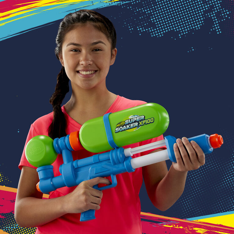 Nerf Super Soaker blaster à eau XP100 - Notre exclusivité