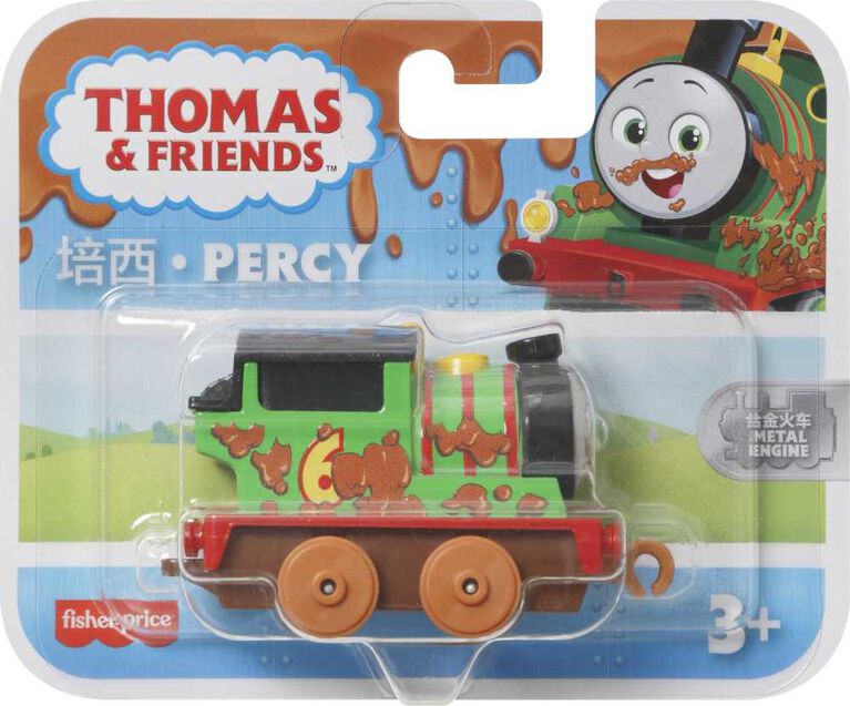 Thomas & Friends Mud Run Percy Push-Along Engine