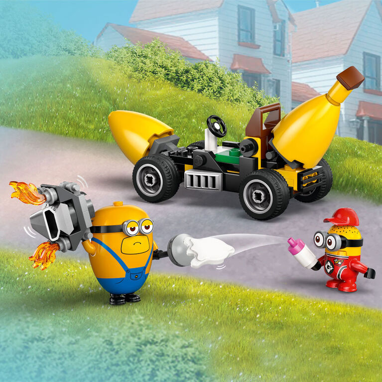 LEGO Despicable Me 4 Minions and Banana Car Toy 75580